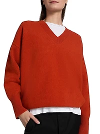 Classic Wool V-Neck Sweater
