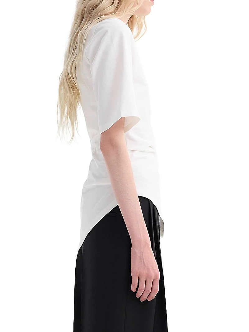 Re-Invented Cotton Twisted T-Shirt