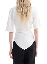 Re-Invented Cotton Twisted T-Shirt