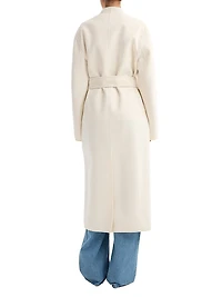 Double-Faced Kimono-Inspired Coat