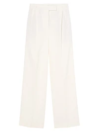 Mid-Rise Tailored Trousers