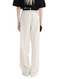 Mid-Rise Tailored Trousers