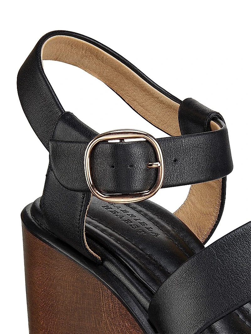 Hera 110MM Leather Platform Sandals