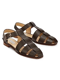 Lynn Leather Fisherman Sandals