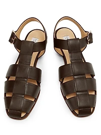 Lynn Leather Fisherman Sandals