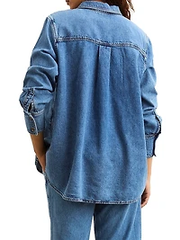 Nursing Friendly Maternity Classic Buttondown Shirt