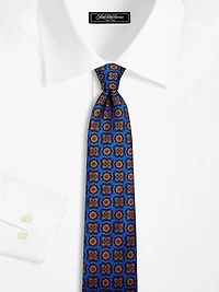 Geometric Silk Tie
