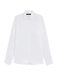 Beckham x Boss Regular-Fit-Shirt in Linen