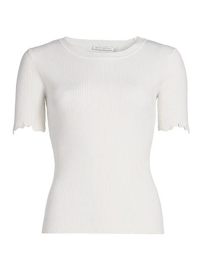 Christina Rib-Knit Top