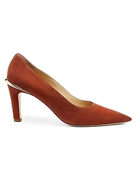 Aura 75MM Suede Pumps