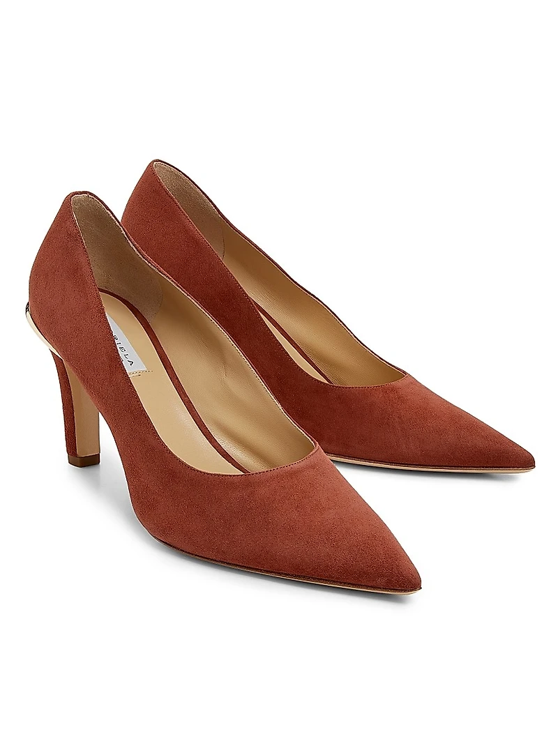 Aura 75MM Suede Pumps