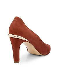 Aura 75MM Suede Pumps