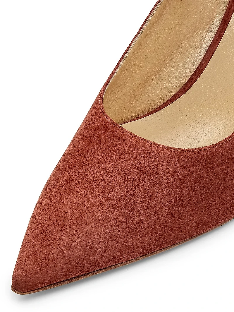 Aura 75MM Suede Pumps