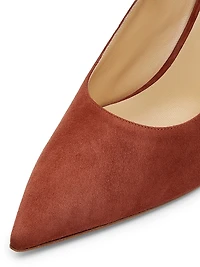 Aura 75MM Suede Pumps