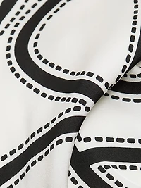 Phoenix Dotted Silk-Blend Midi-Dress
