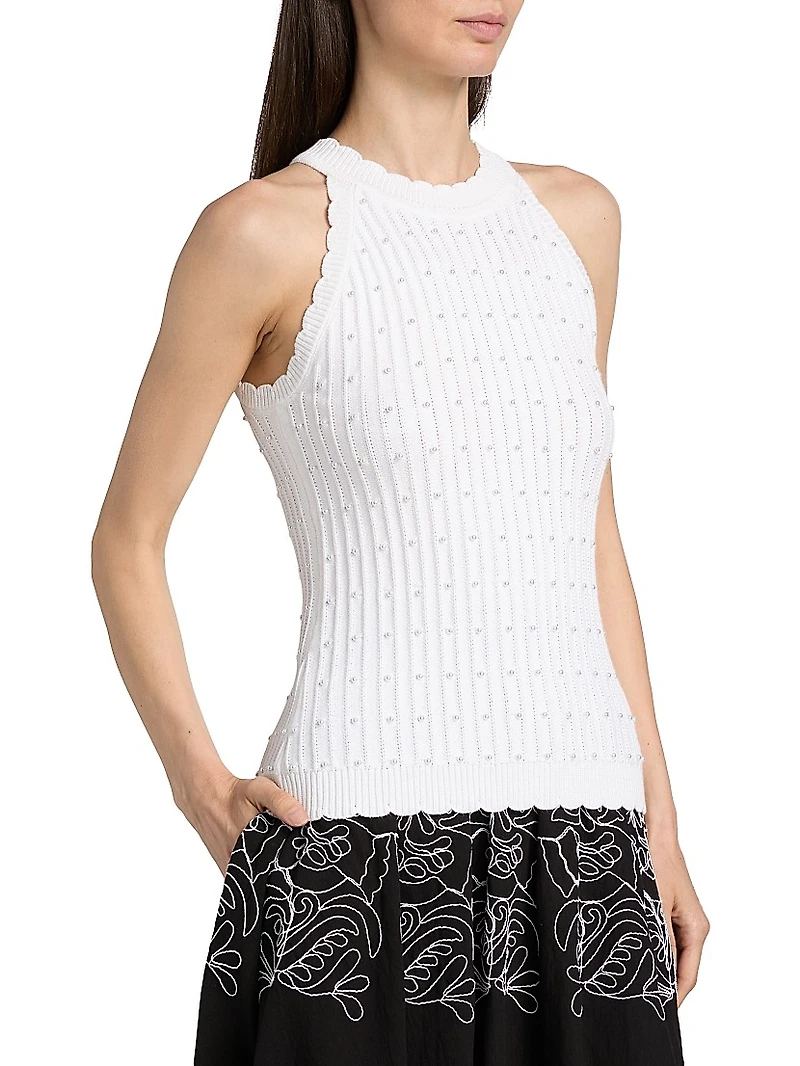 The Lima Pearl Sleeveless Top
