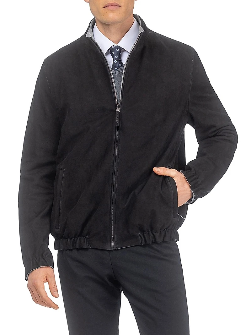 Men's Nubuck Reversible Jacket