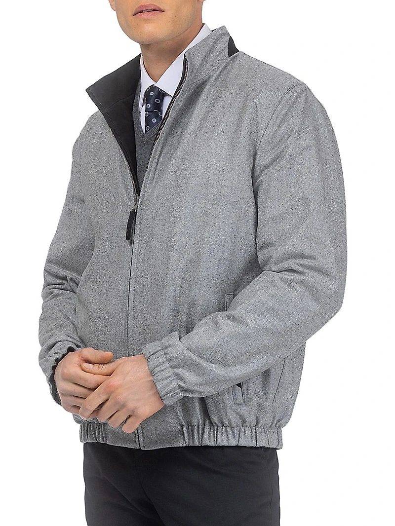 Men's Nubuck Reversible Jacket