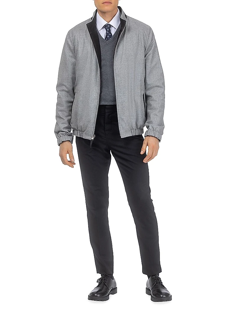 Men's Nubuck Reversible Jacket