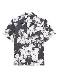 Noll Brush Floral Camp Shirt