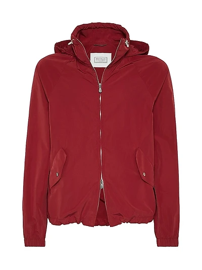 Water Resistant Microfiber Unlined Outerwear Jacket