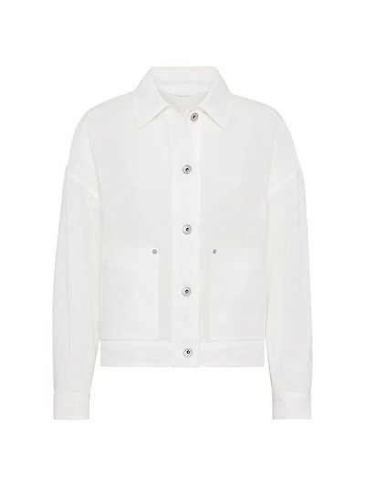 Cotton Organza Outerwear Jacket