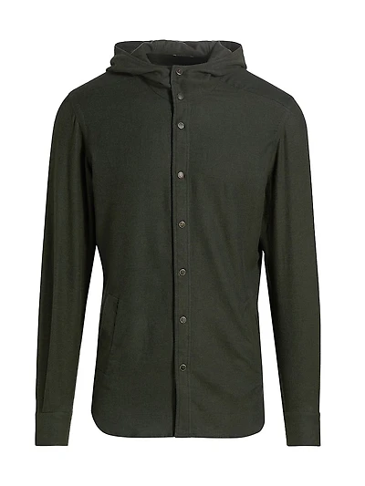Mariano Hooded Shirt Jacket