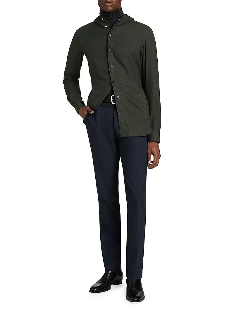 Mariano Hooded Shirt Jacket