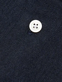 Cotton Button-Front Shirt