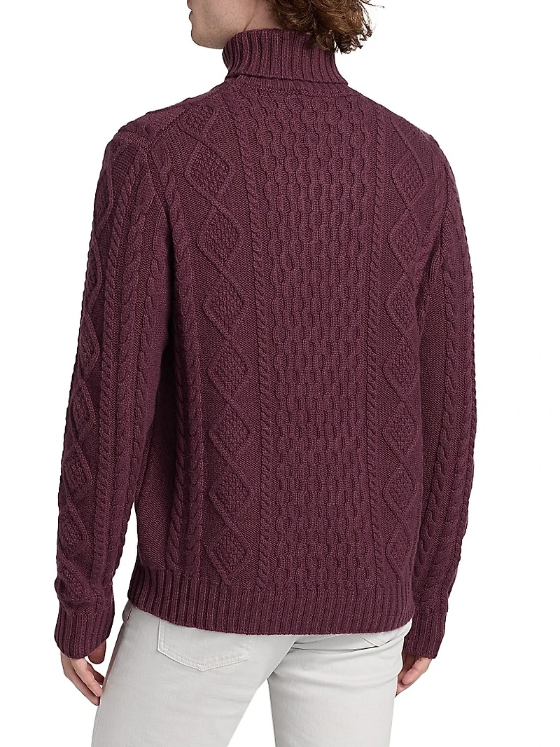 Cashmere Turtleneck Sweater