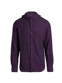 Mariano Cotton Hooded Shirt