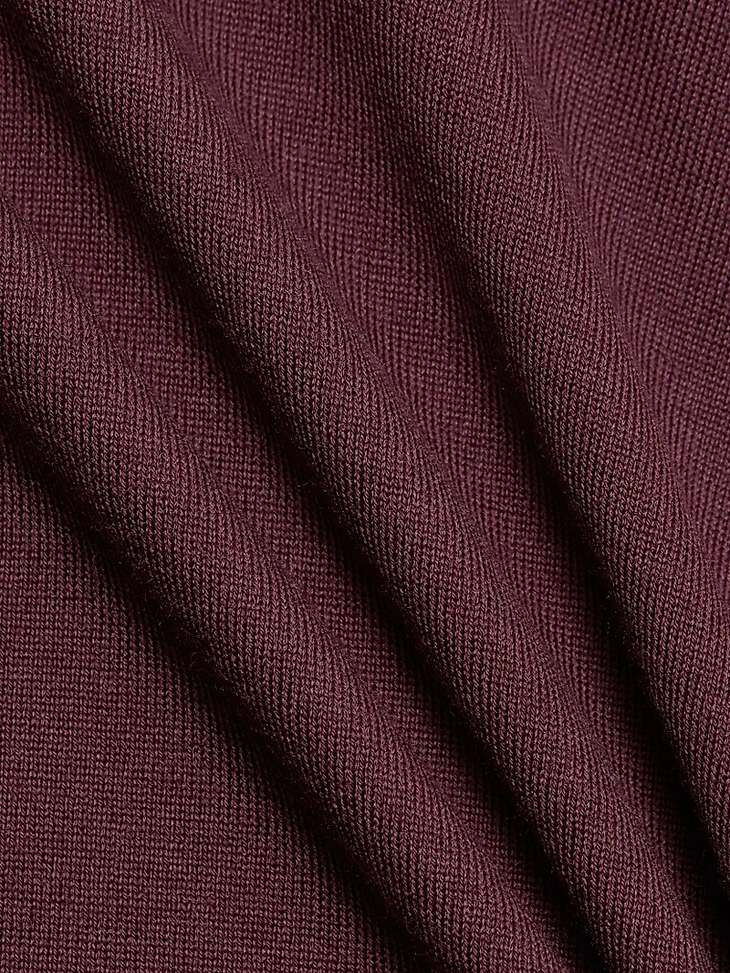 Fine Cashmere Long-Sleeve Polo Shirt