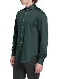 Slim-Fit Cotton Shirt