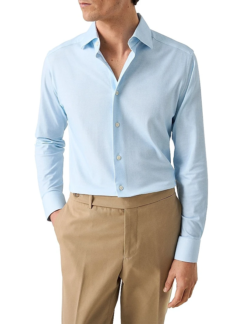Slim-Fit Solid 4Flex Shirt