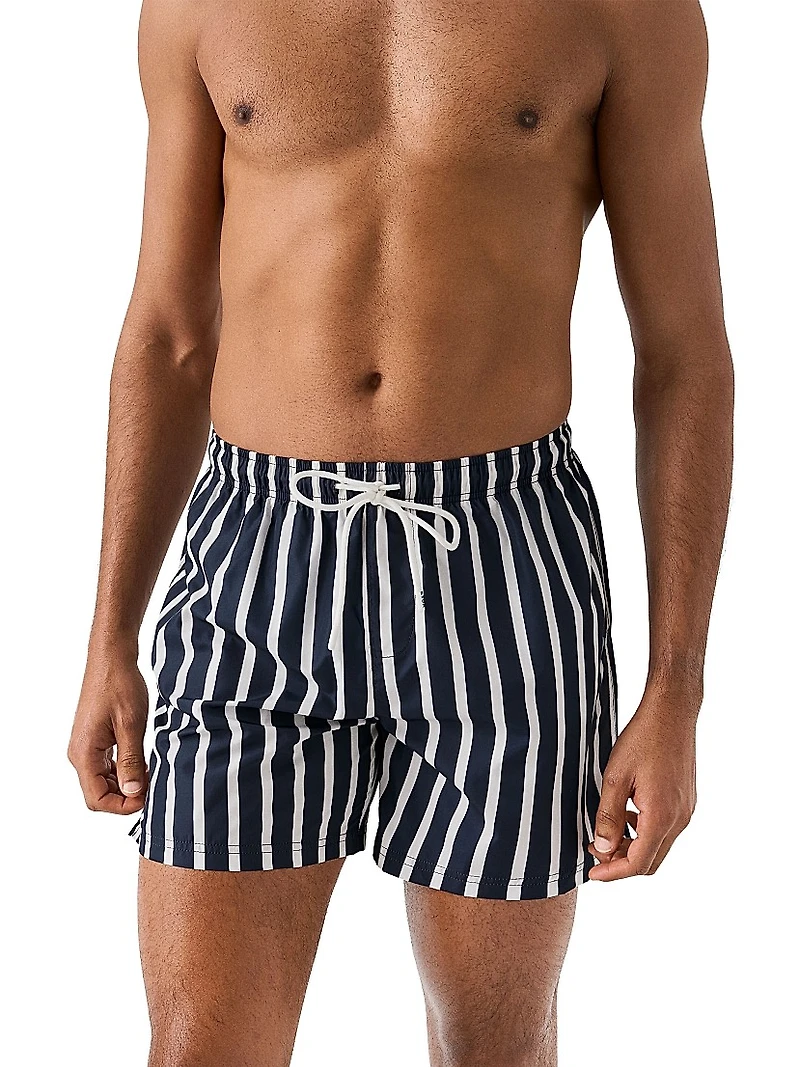Striped Swim Shorts
