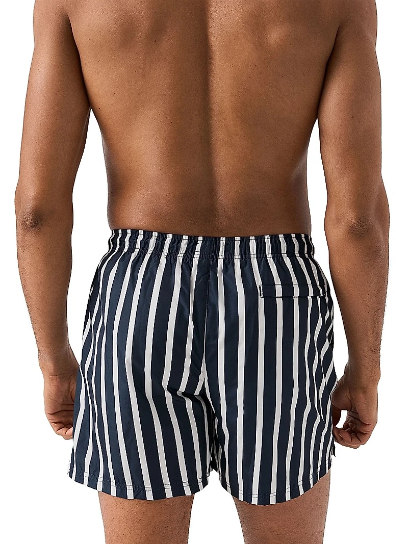 Striped Swim Shorts