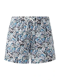 Shattered Printed Swim Shorts