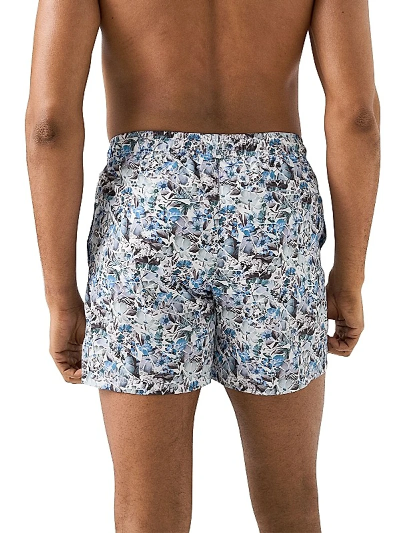 Shattered Printed Swim Shorts