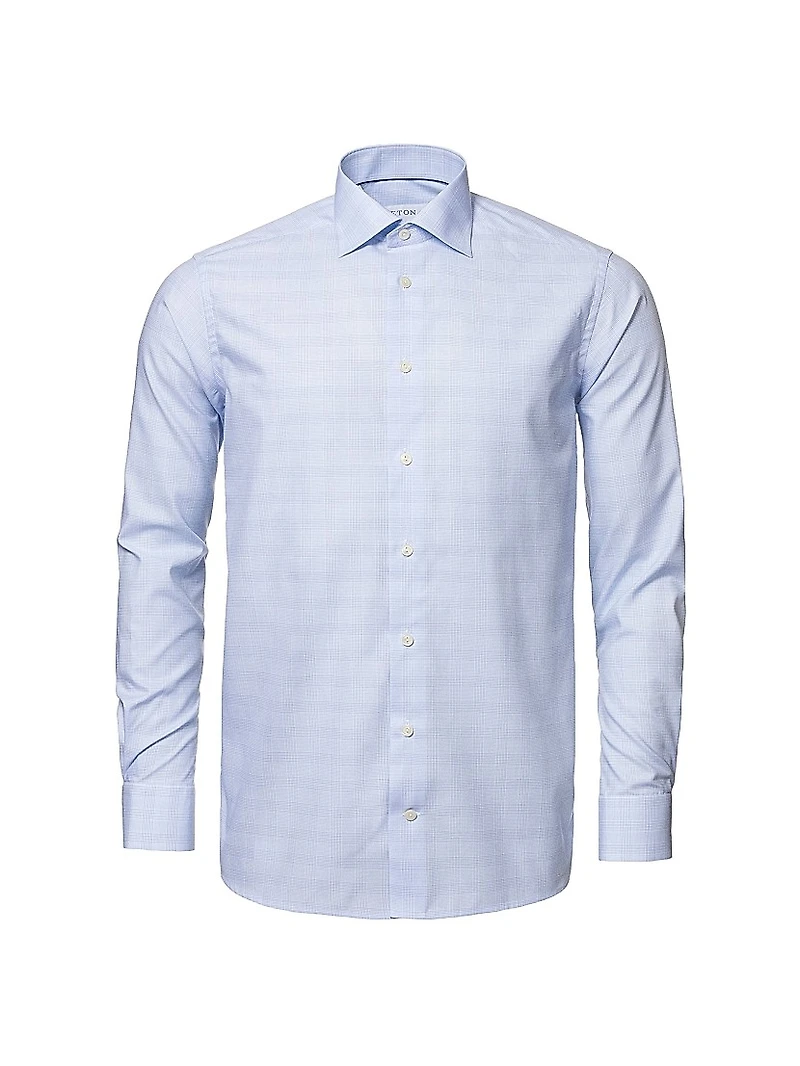 Prince Of Wales Check Classic-Fit Shirt