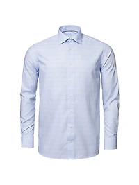 Prince Of Wales Check Classic-Fit Shirt