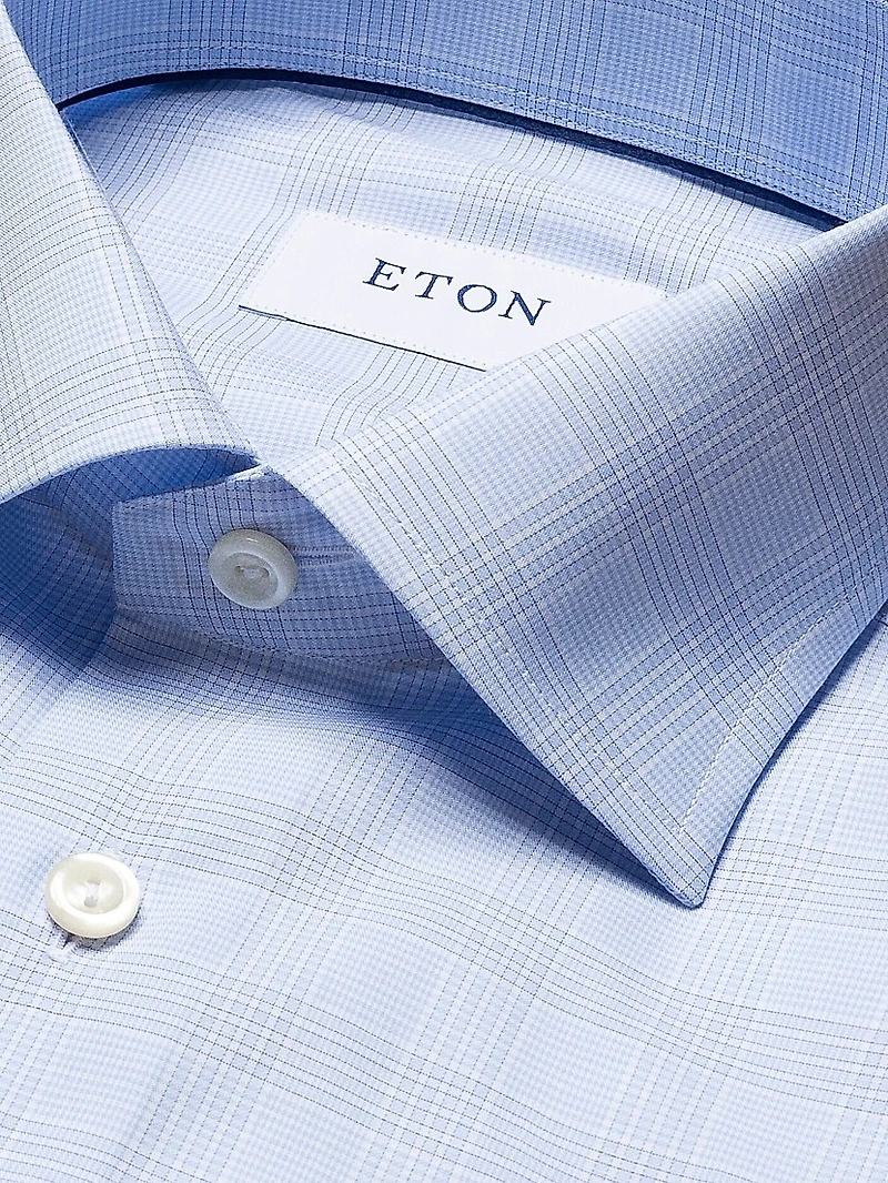 Prince Of Wales Check Classic-Fit Shirt