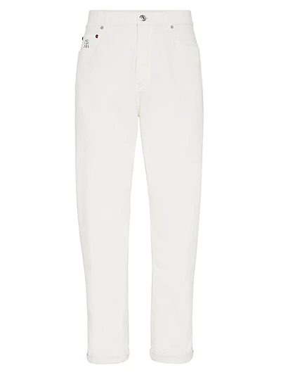 Garment Dyed Iconic Fit Five Pocket Jeans