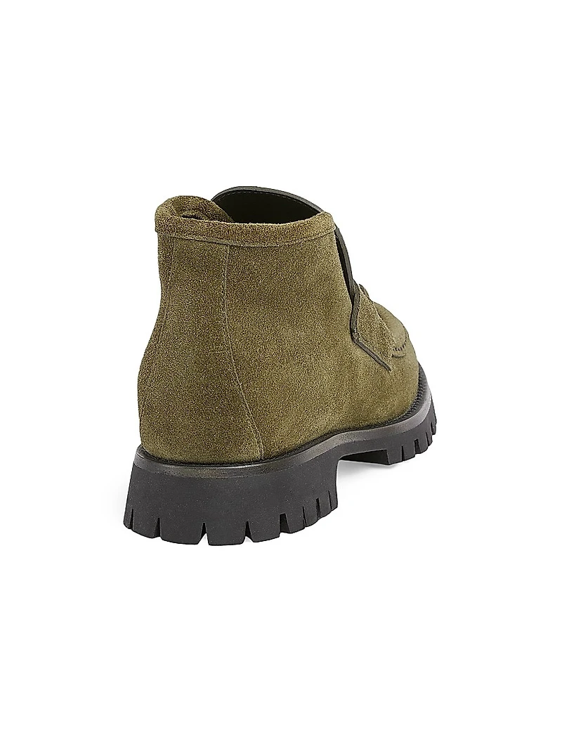 Sylke Suede Booties