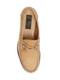Gigi Horsebit Leather Loafers