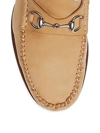 Gigi Horsebit Leather Loafers