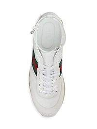 Re-Motion GG Canvas & Suede Sneakers