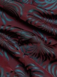 Delavina Jacquard Sheath Dress