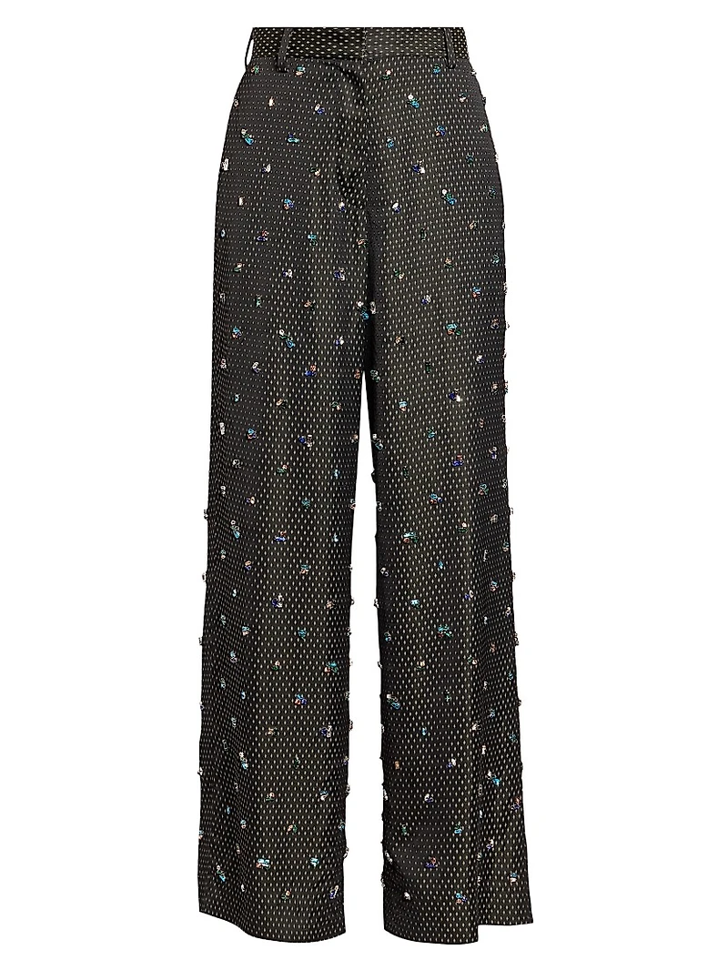 Penn Embelleshed Strass Pants