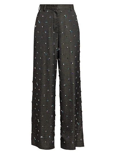 Penn Embelleshed Strass Pants