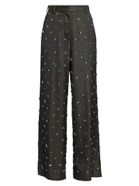 Penn Embelleshed Strass Pants